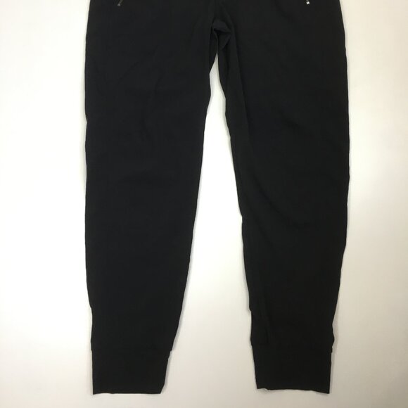 ATHLETA Black TREKKIE NORTH Zipper Pockets Drawstring Waist Jogger Pant - Picture 7 of 13